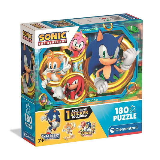 (Précommande) Puzzle Clementoni Sonic le hérisson 180 pièces