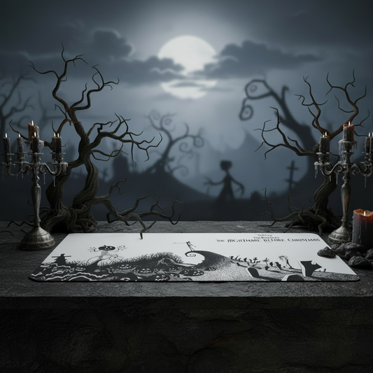 (Précommande) Tapis de souris de jeu Disney L'Étrange Noël de Monsieur Jack