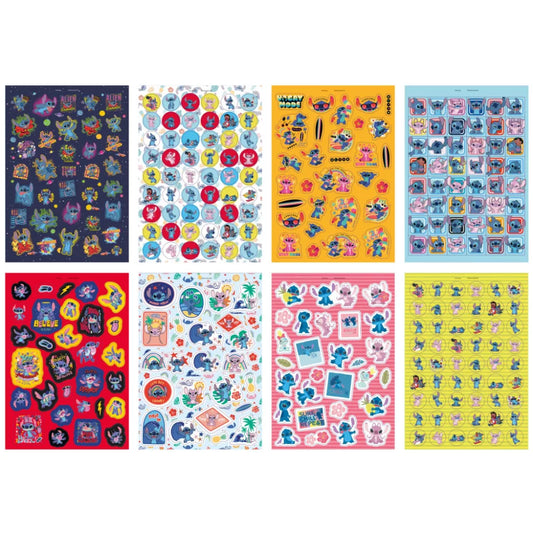Livre d’autocollants pailletés - Stitch
