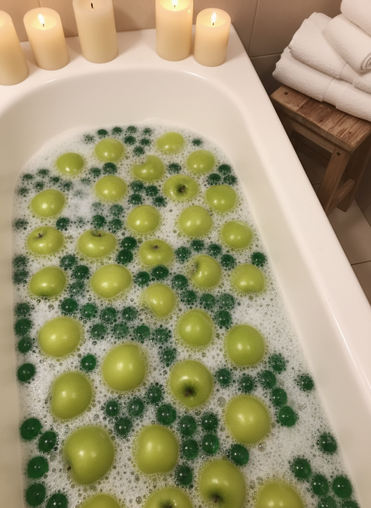 Perle de bain - Pomme