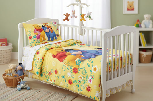 (Précommande) Parure de lit bébé Winnie l’ourson