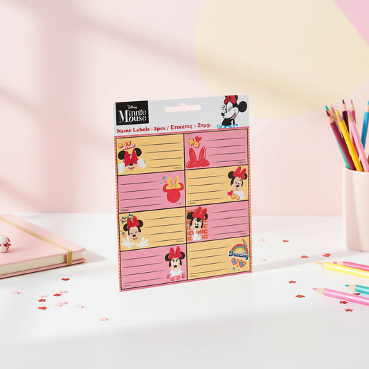 (Précommande) Lot de 16 étiquettes Minnie