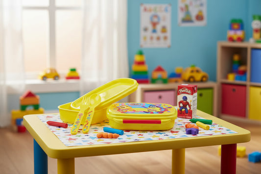(Précommande) Coffret à sandwich Play-Doh Happy + ensemble de couverts