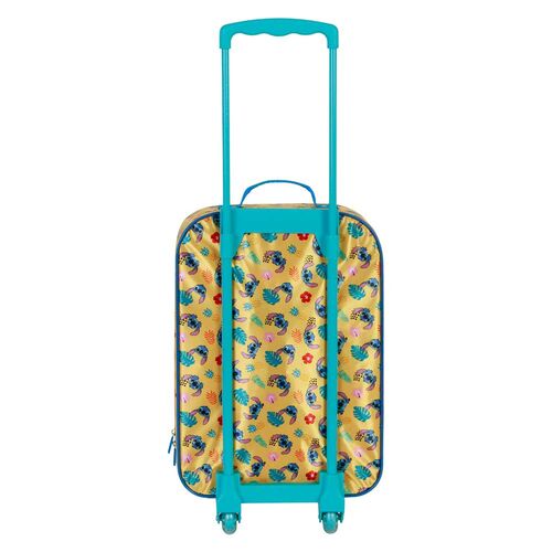 (Précommande) Valise à roulettes Disney Ocean Stitch 3D 52 cm