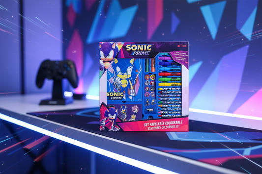 Coffret de papeterie - Sonic