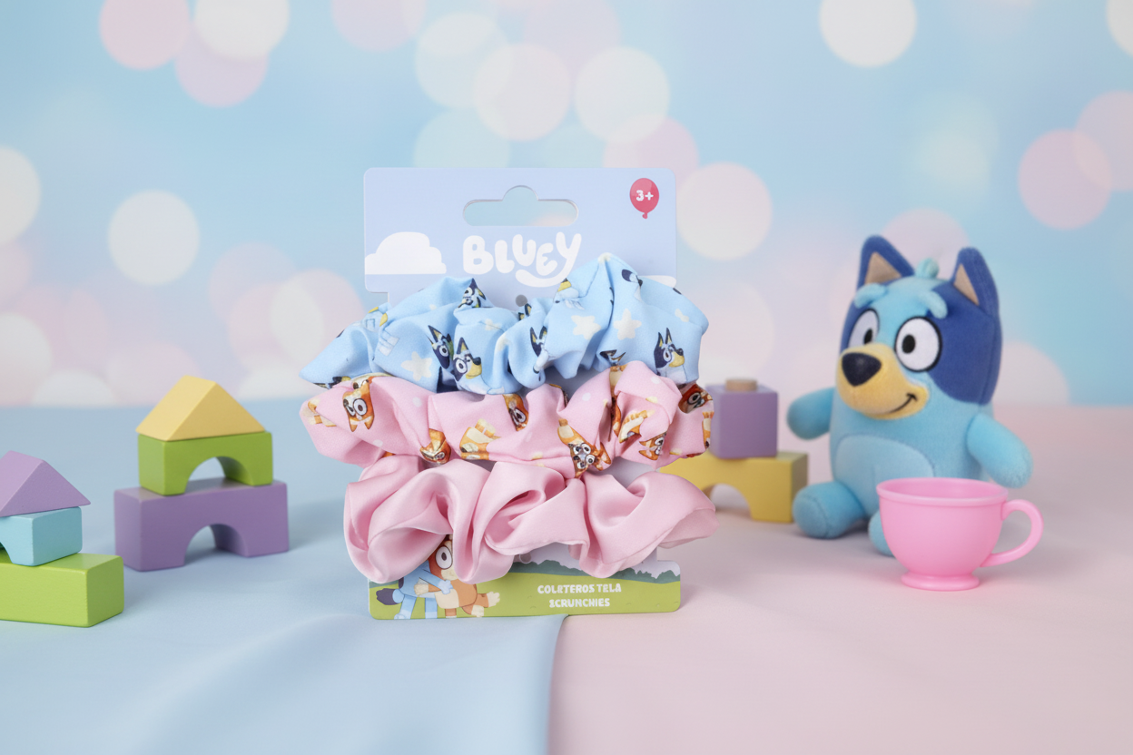 (Précommande) Ensemble de 3 élastiques à cheveux Bluey