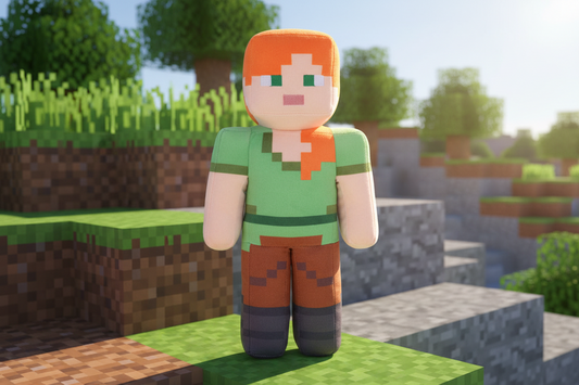 (Précommande) Peluche Alex Minecraft 30 cm