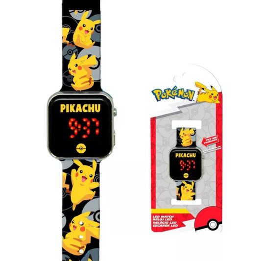 (Précommande) Montre numérique LED Pokémon Pikachu