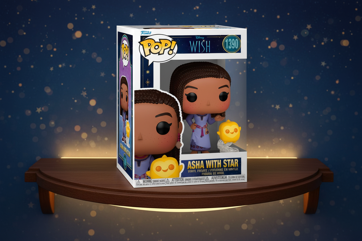 (Précommande) Figurine POP Disney Wish Asha avec étoile