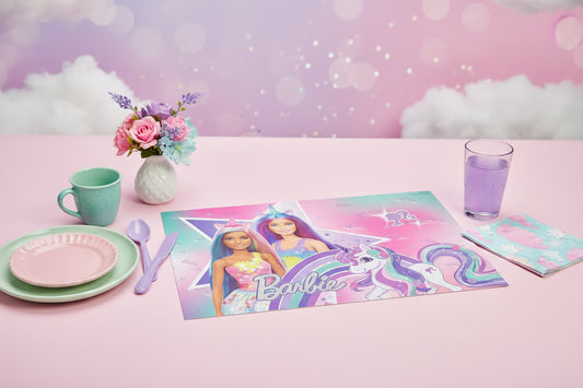 (Précommande) Set de table Barbie Licorne