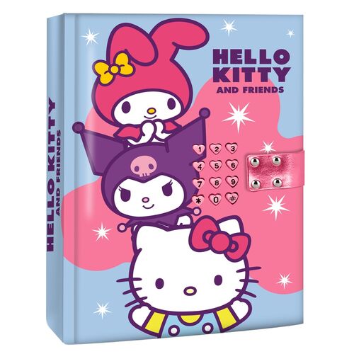(Précommande) Journal intime électronique Hello Kitty et ses amis
