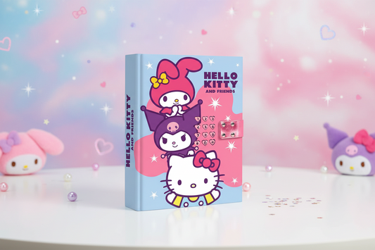 (Précommande) Journal intime électronique Hello Kitty et ses amis