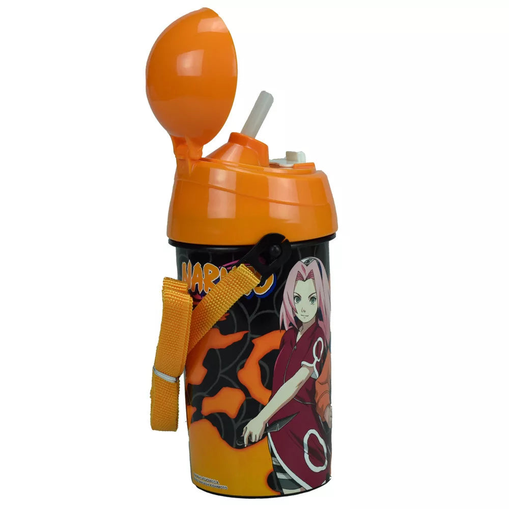 (Précommande) Gourde en plastique avec paille  Naruto 500ml