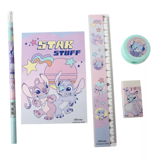 (Précommande) Ensemble de papeterie Stitch 5 pièces