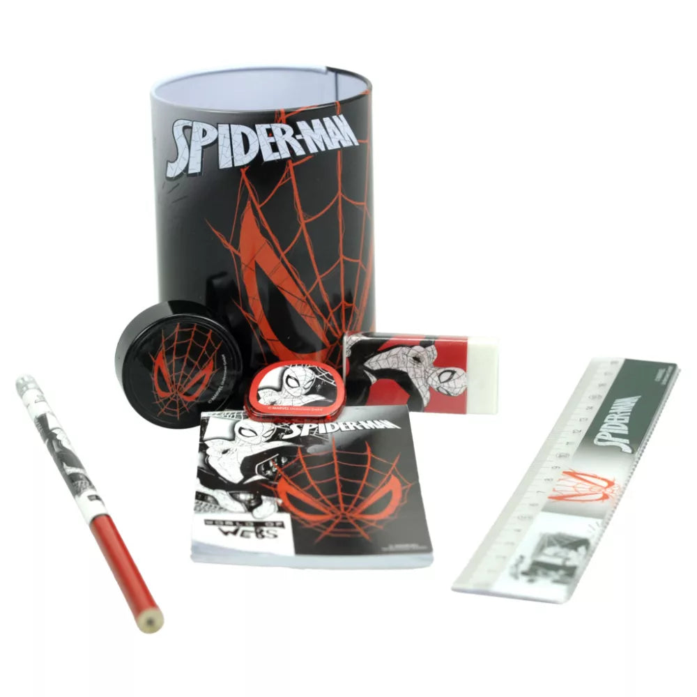 (Précommande) Ensemble de papeterie Spiderman 7 pièces