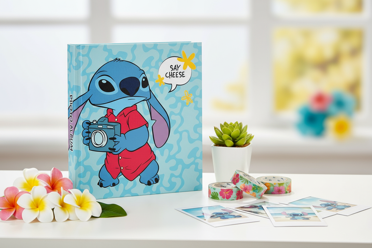 (Précommande) Album photo autocollant Stitch Disney