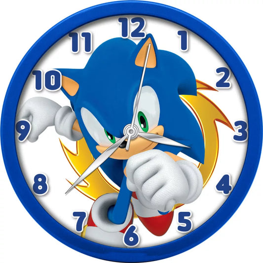 (Précommande)Horloge murale Sonic  25 cm