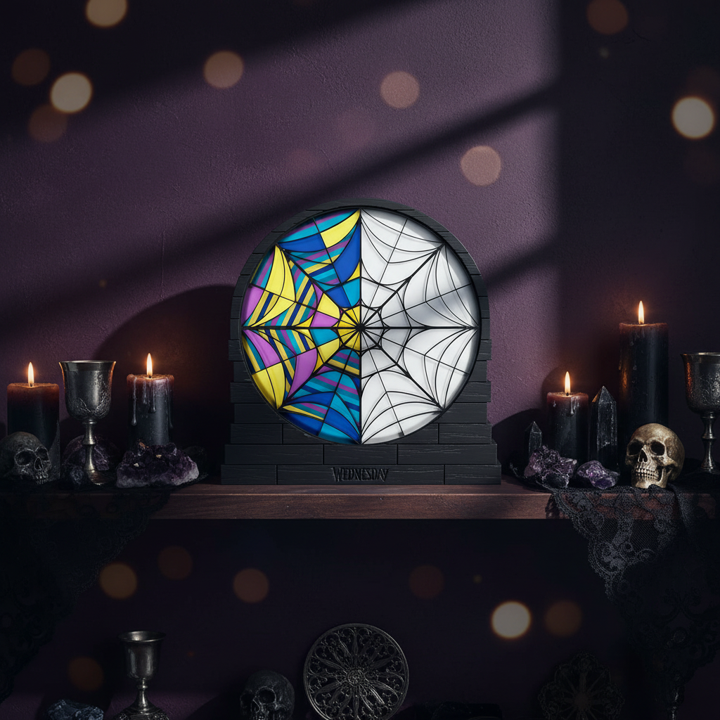 (Précommande) Lampe fenêtre du hall Mercredi