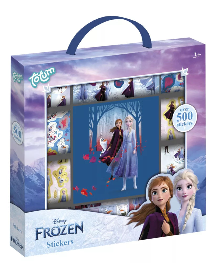 Lot de 500 autocollants Reine des neiges
