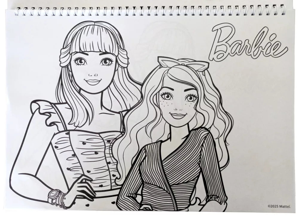 (Précommande) Carnet de croquis à spirale A/4 Barbie