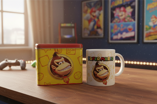 (Précommande) Tirelire et tasse Donkey Kong Super Mario Bros Nintendo
