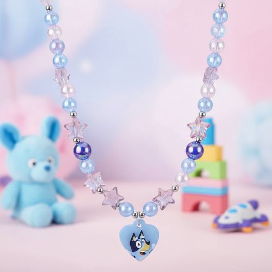 (Précommande) Collier de perles Bluey