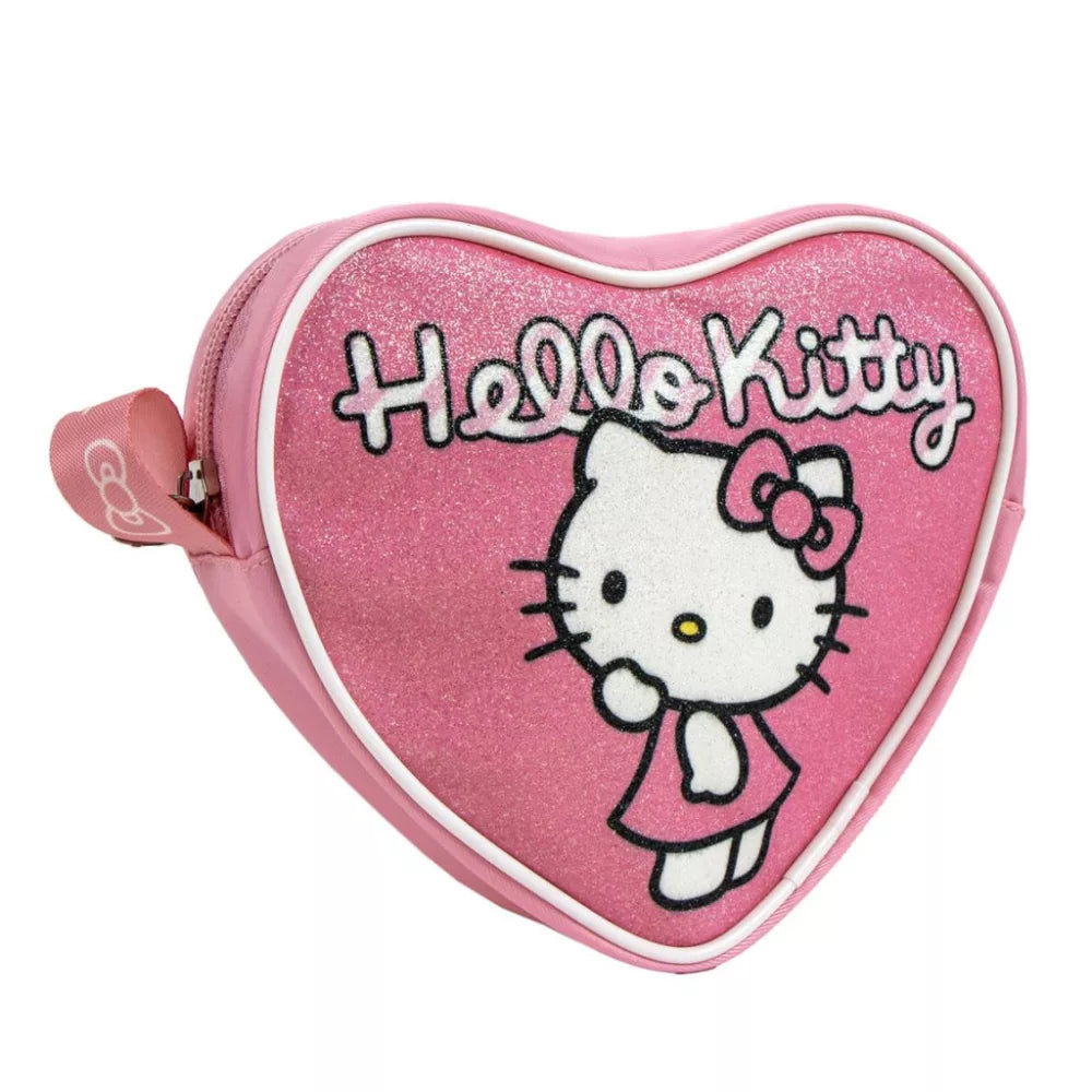 Sacoche à bandoulière pailletée Hello Kitty