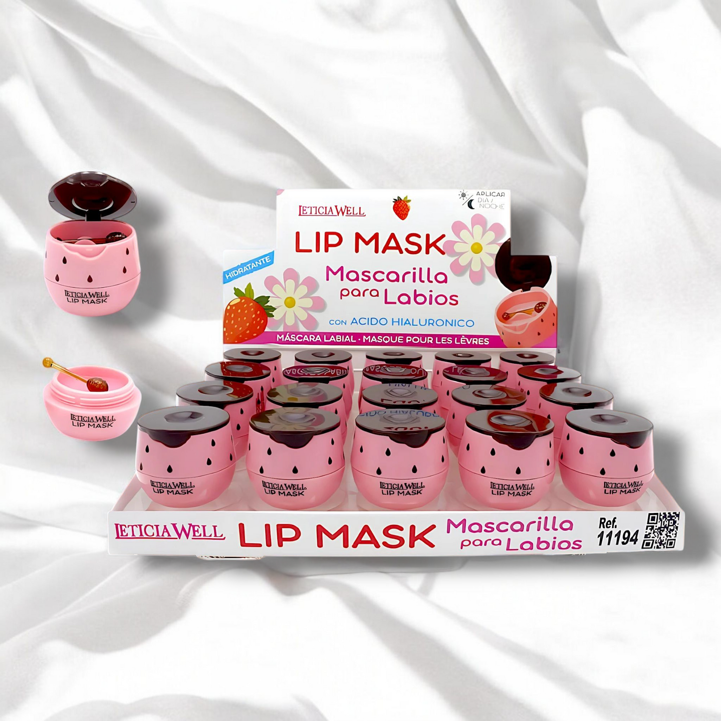 Masque pour les lèvres  - Saveur fraise 🍓