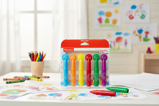 (Précommande) Ensemble de 6 marqueurs lavables de Fisher-Price