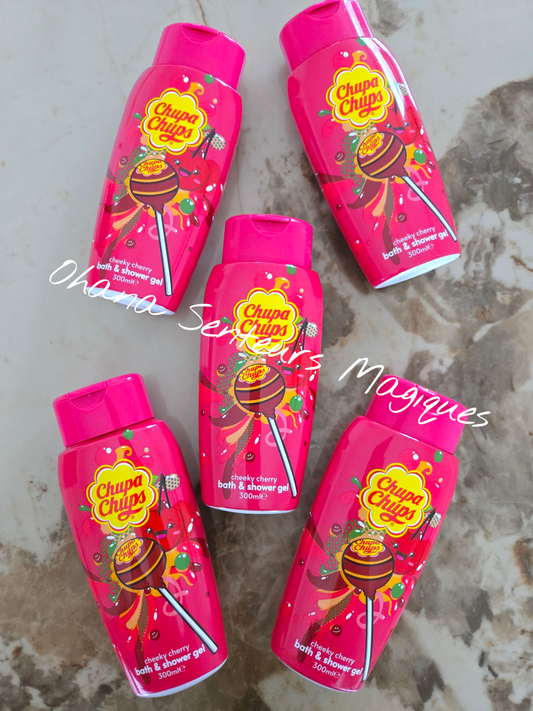 Gel douche Chupa Chups Cerise 300ml