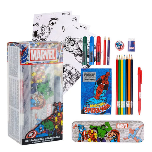 Ensemble de papeterie Avengers Marvel