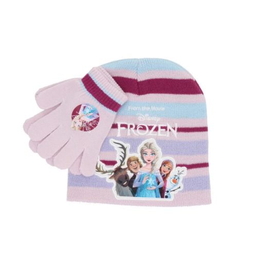 (Précommande) Ensemble bonnet et gants pour enfants Reine des neiges