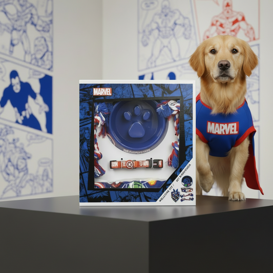 Coffret cadeau pour chien - Marvel