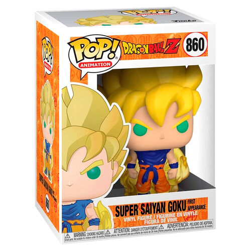 Figurine POP Dragon Ball Z S8 Super Saiyan Goku Première Apparition
