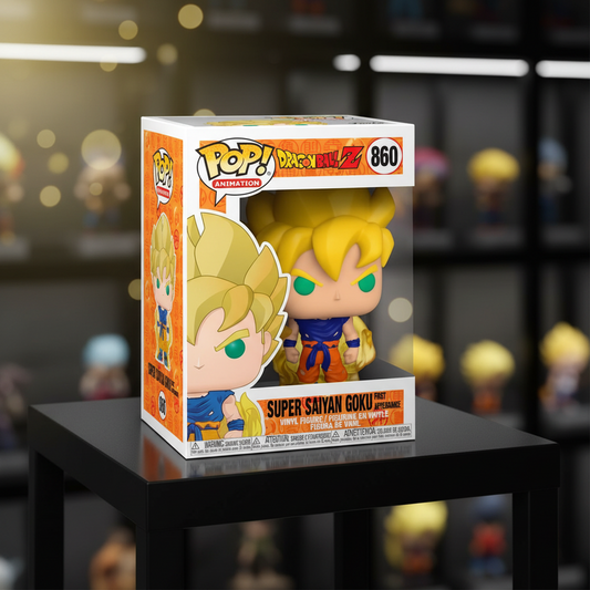 (Précommande) Figurine POP Dragon Ball Z S8 Super Saiyan Goku Première Apparition