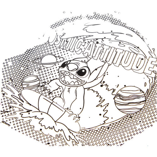 Le livre magique de peinture à l'eau de Stitch Disney