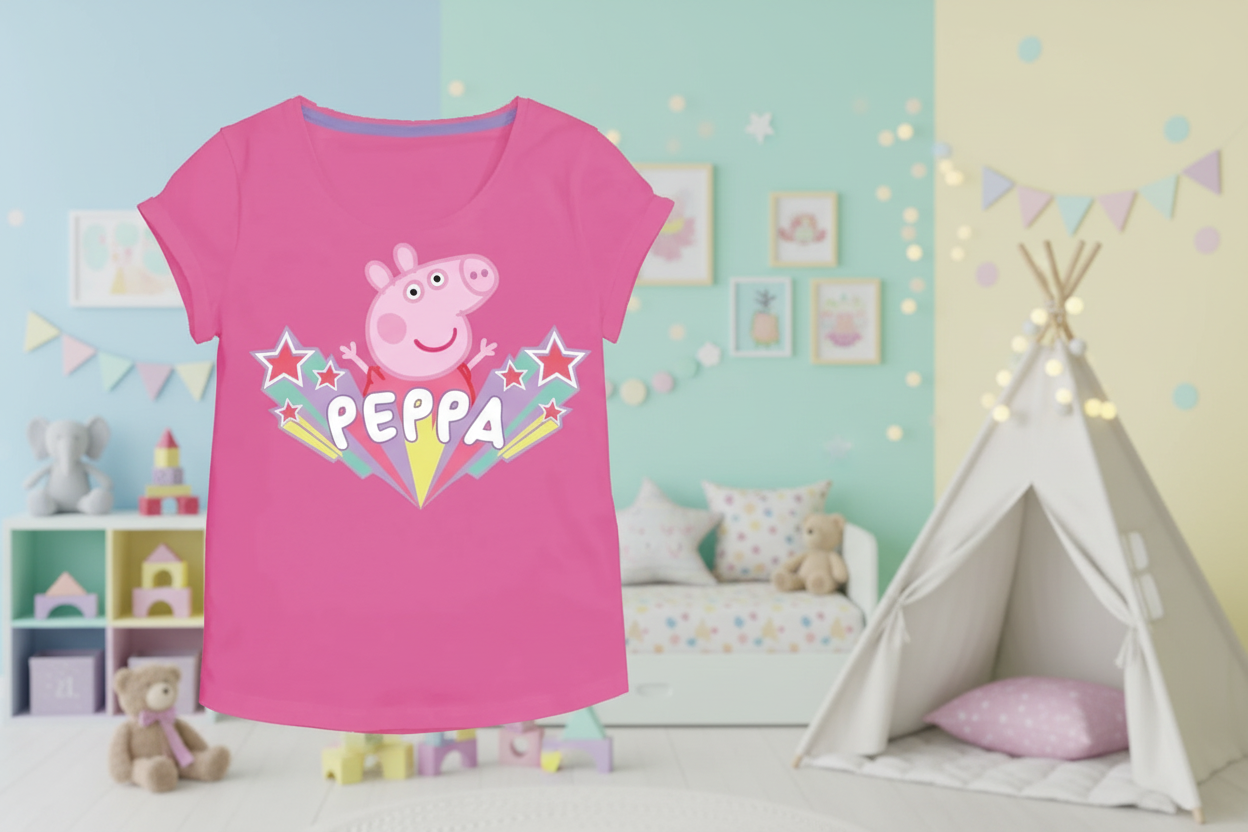 (Précommande) T-shirt bébé Peppa Pig, haut 86/92 cm