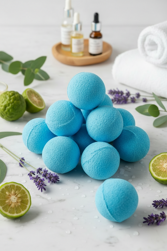 Mini boule de bain - Bergamote et lavande