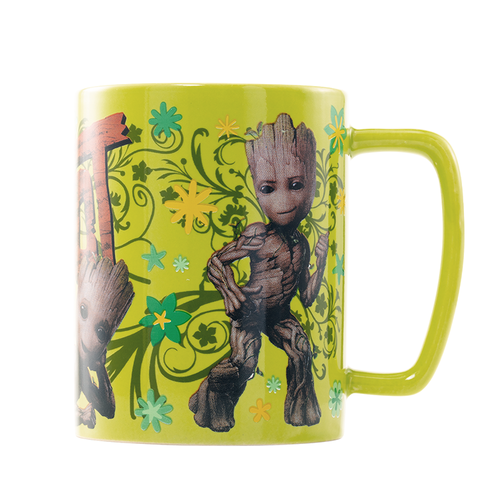 (Précommande)Tasse + housse en peluche Groot 440ml
