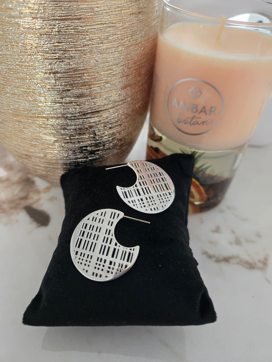 Boucles d'oreilles Victoria en argent