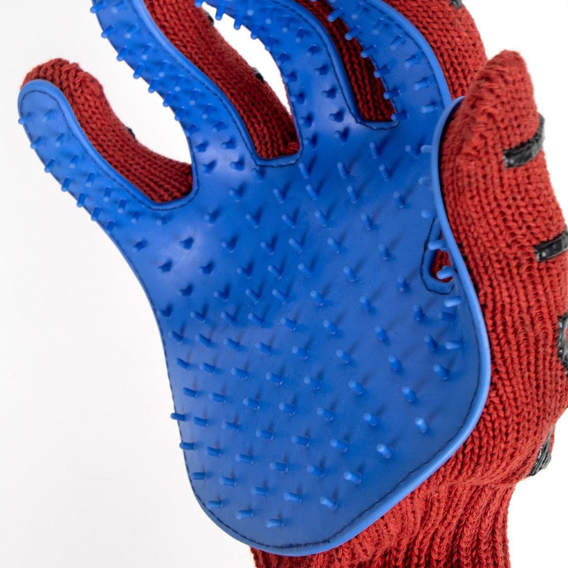 Gant de brosse pour animaux Spiderman