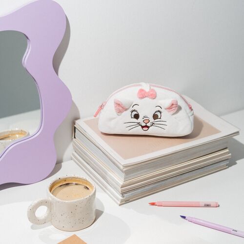 (Précommande) Trousse à crayons en peluche Disney Bonjour Marie Les Aristochats