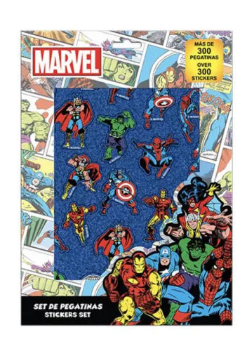 Lot de 300 autocollants Avengers