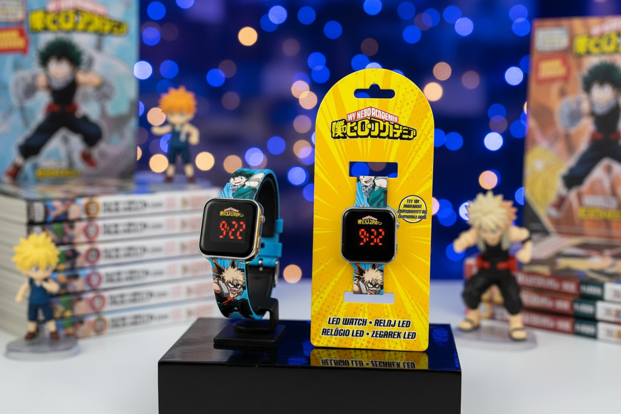 Montre LED numérique - My hero academia