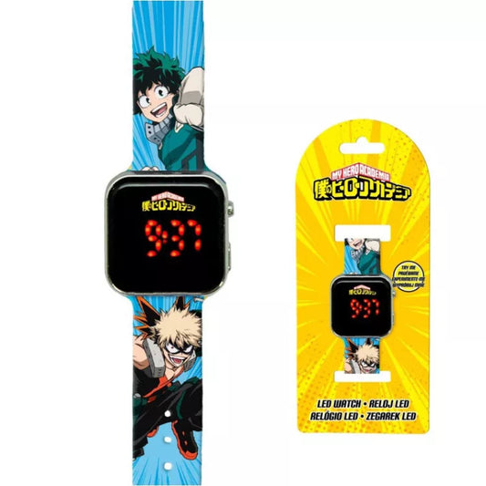 Montre led numérique- My hero academia
