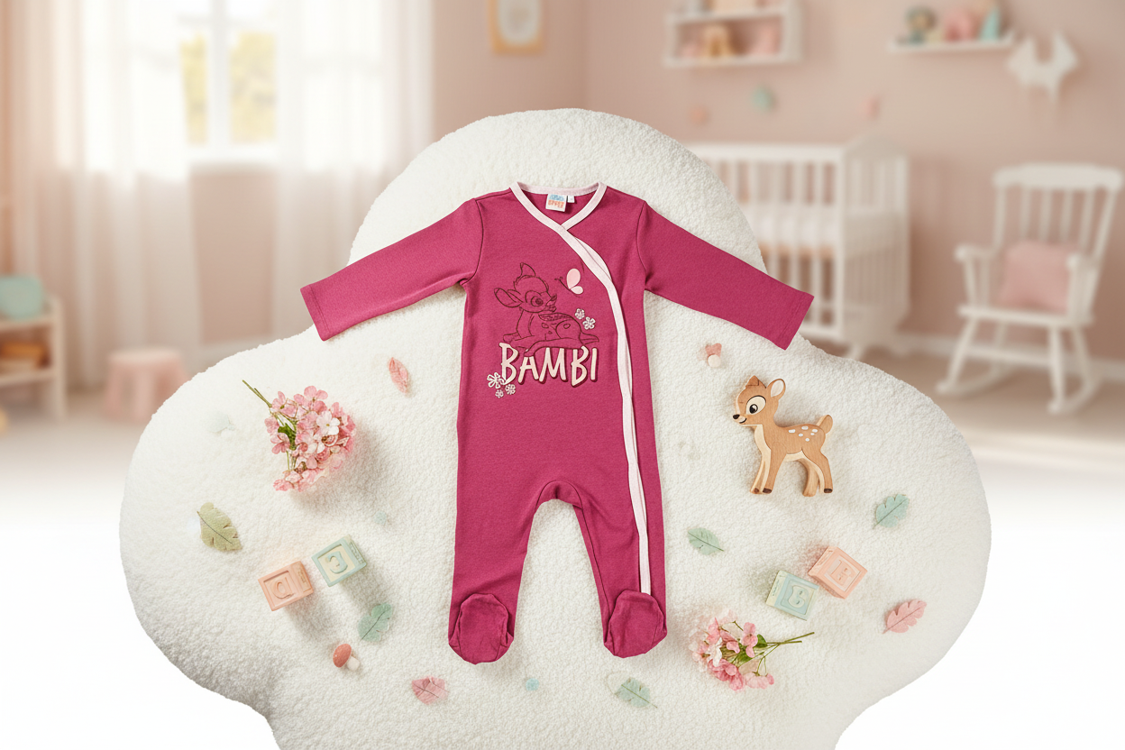 (Précommande) Barboteuse bébé Disney Bambi 86/92 cm