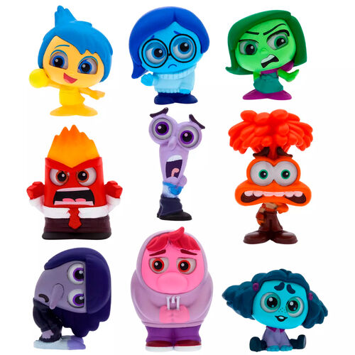 Lot de 9 figurines Vice-Versa 2 Doorables Disney Pixar 4 cm