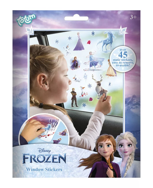 Ensemble d’autocollants pour vitre Reine des neiges