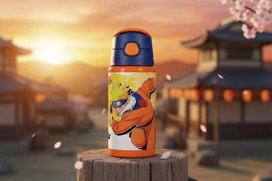 (Précommande) Bouteille en aluminium Naruto à paille 500 ml