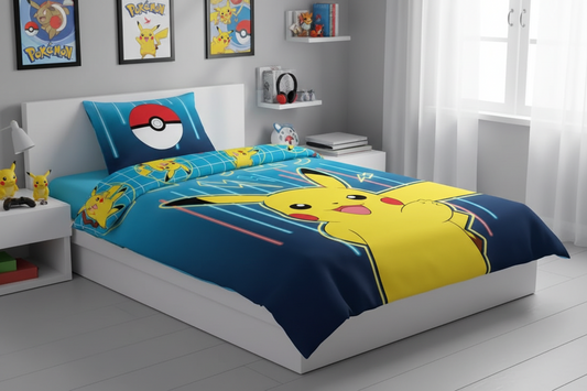 (Précommande) Parure de lit 1 personne Pokémon